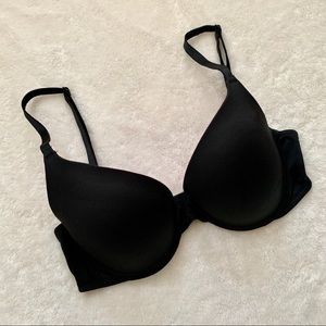 VS PINK Black Push-Up Bra